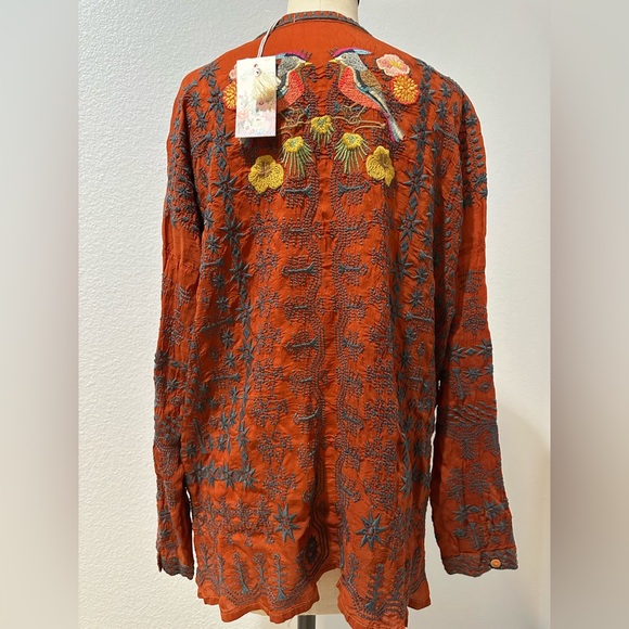 Johnny Was Womens Alani Blouse - Picture 3 of 7